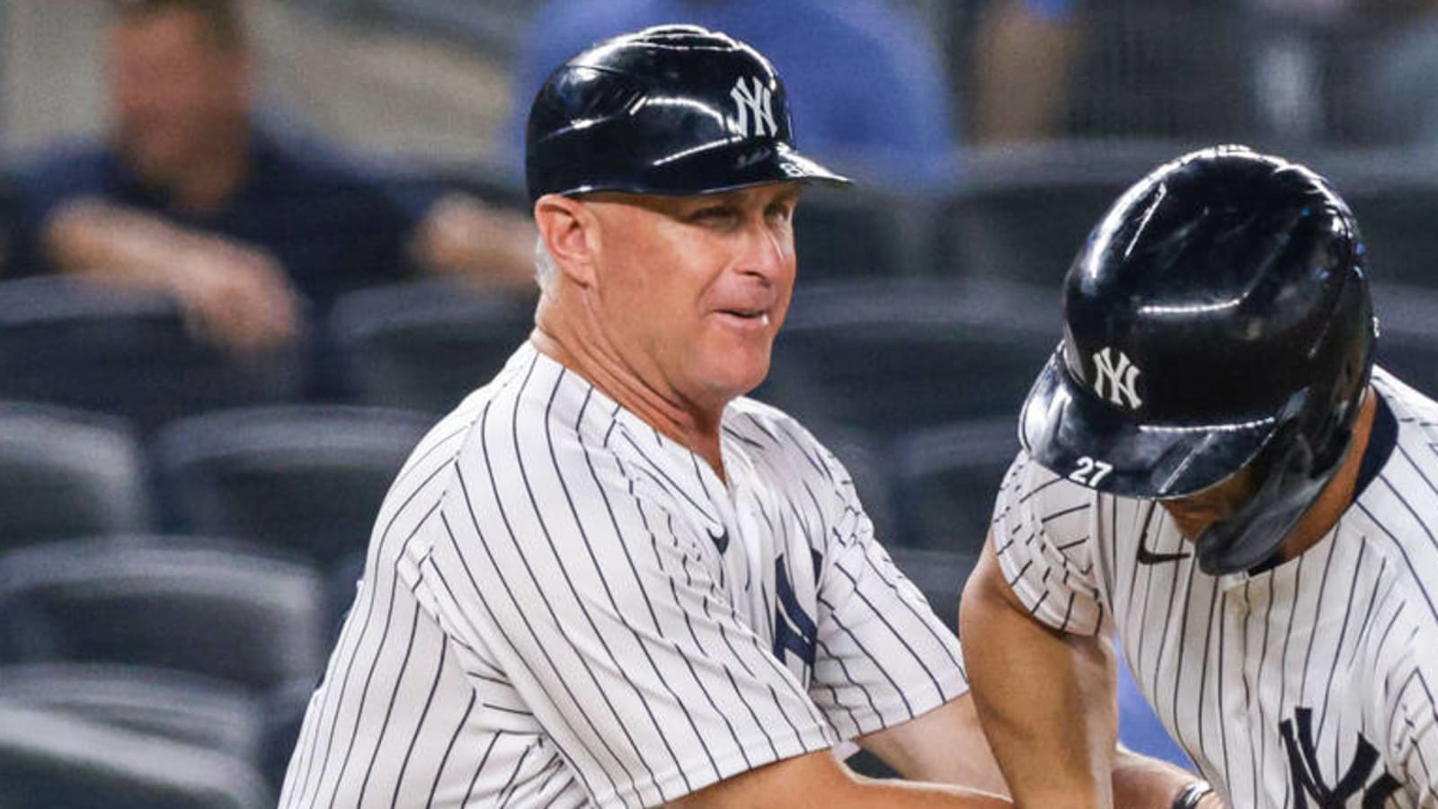 Yankees 3B coach Phil Nevin let go