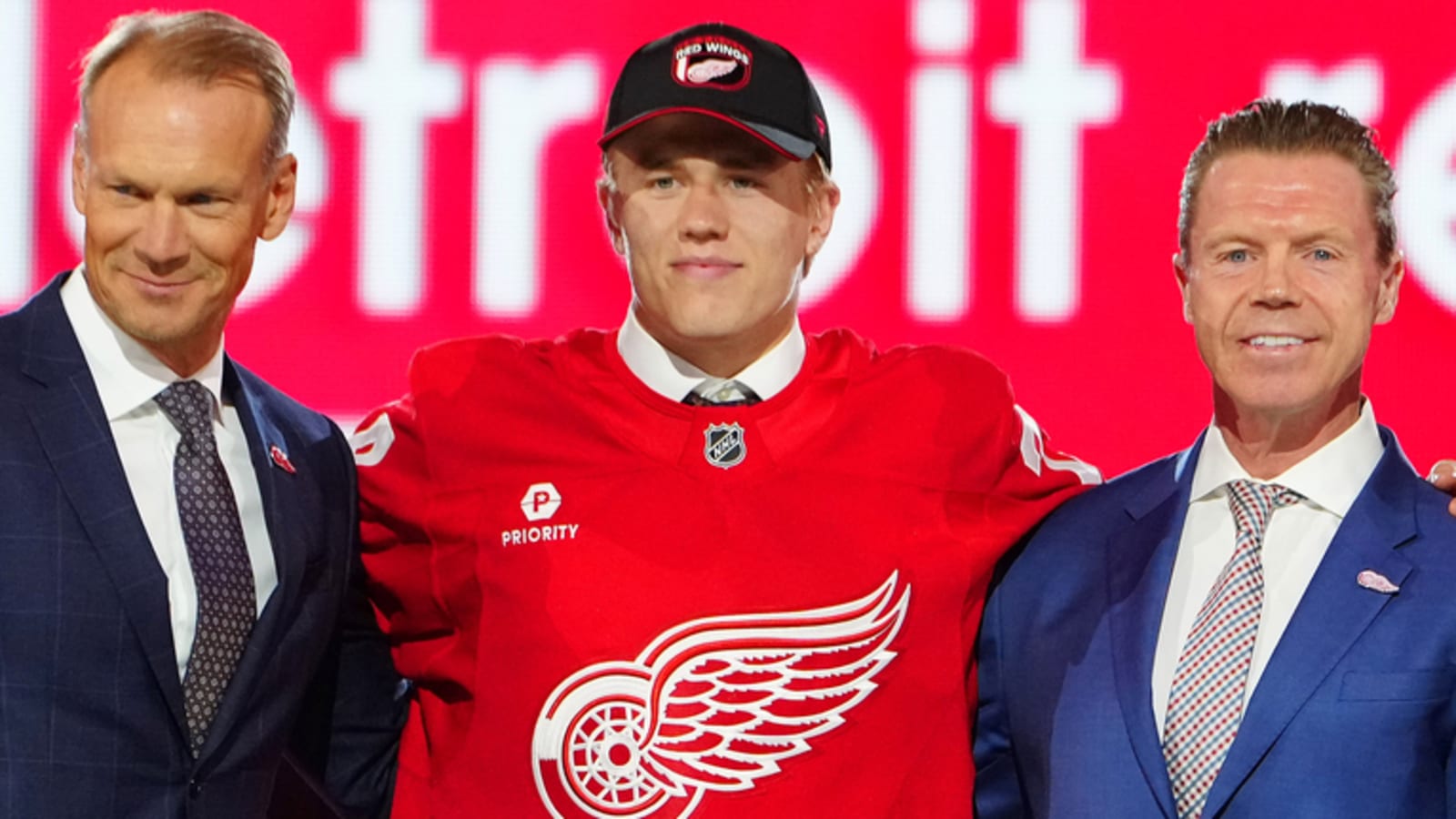 Red Wings Sign Top Pick Brandsegg-Nygard