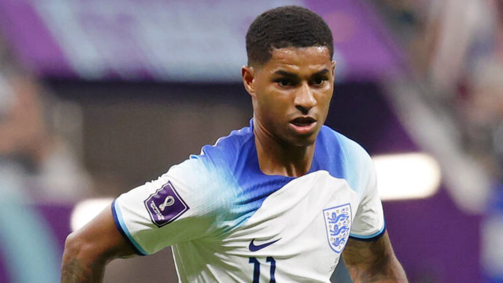 Marcus Rashford picks up 50th England cap against Senegal