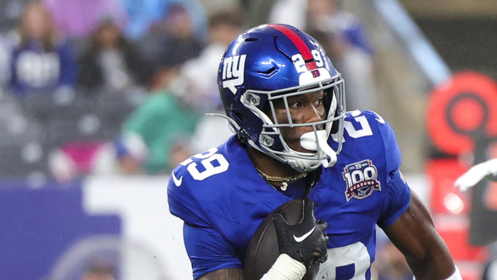 Giants get good news on rookie RB’s leg injury