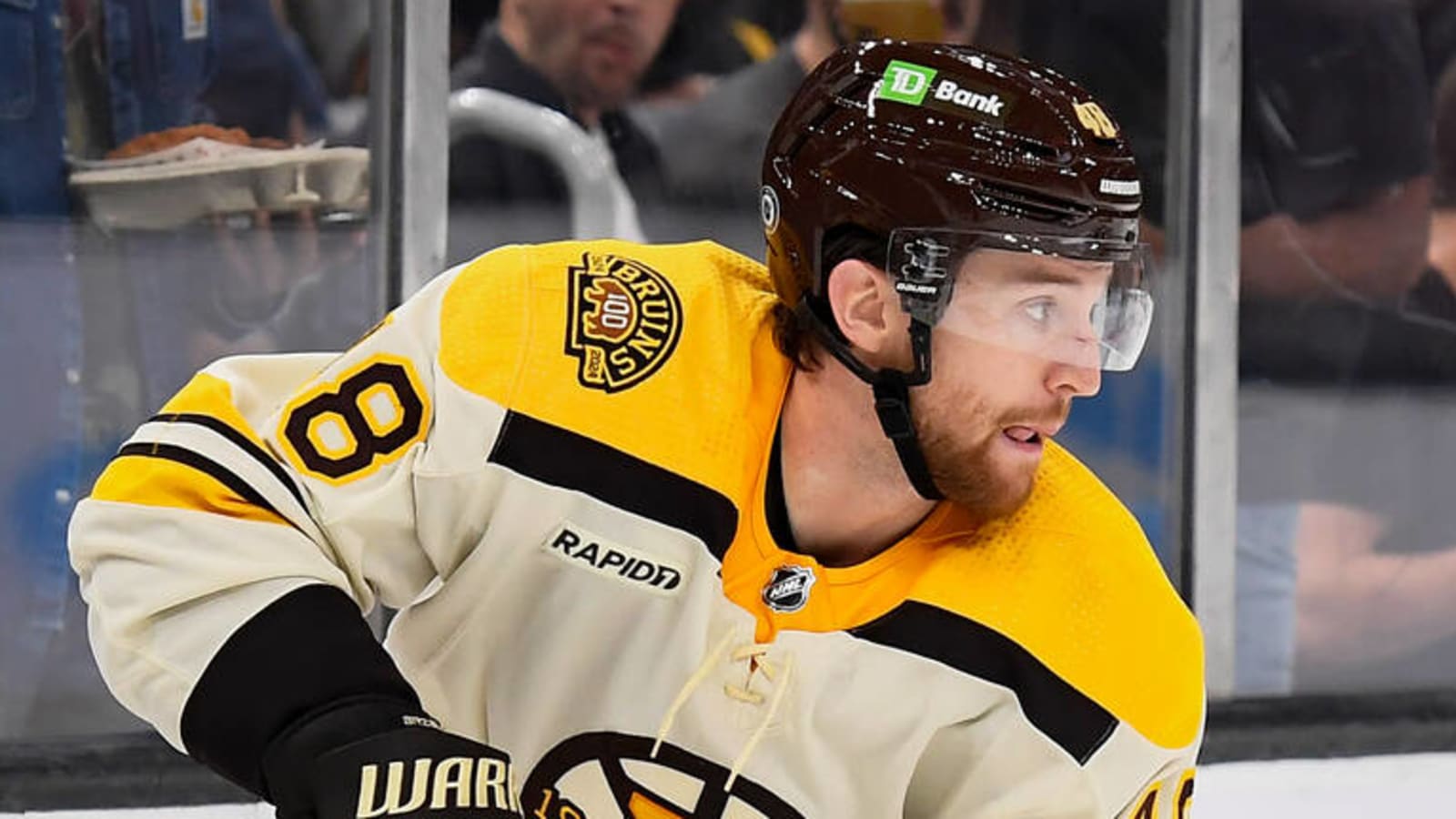 Boston Bruins’ Matt Grzelcyk leaves game with upper-body injury