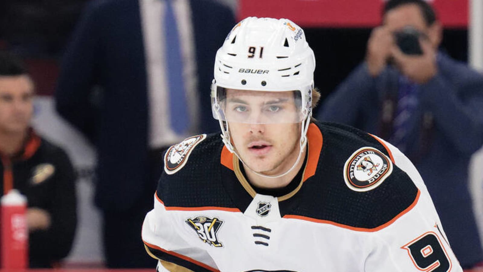 Ducks rookie to miss up to six weeks with MCL sprain