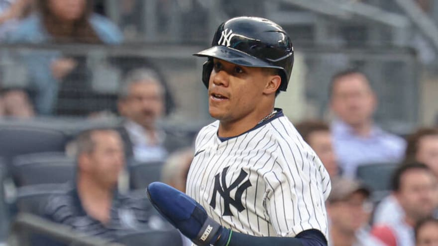 Yankees star pulled from Thursday's game over injury concern
