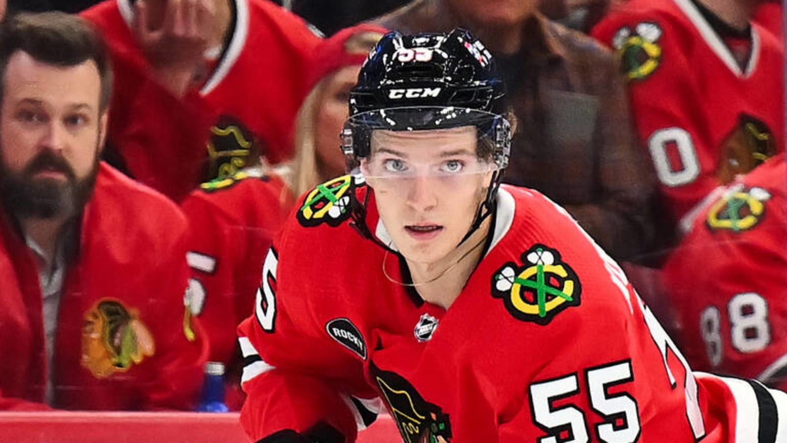 One Blackhawk faces extra pressure to begin regular season