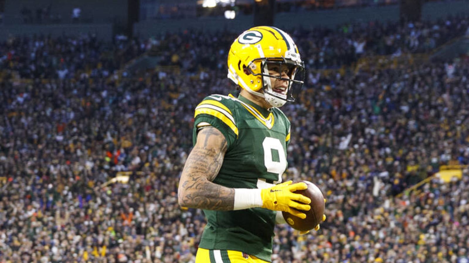 Packers' Watson breaks out with 3 TDs amid rough season