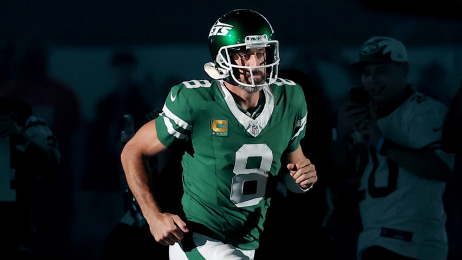 Rodgers references 'The Office' while discussing pregame entrance