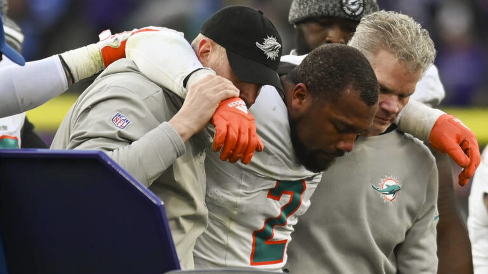 Dolphins fear a torn ACL for defensive star Bradley Chubb