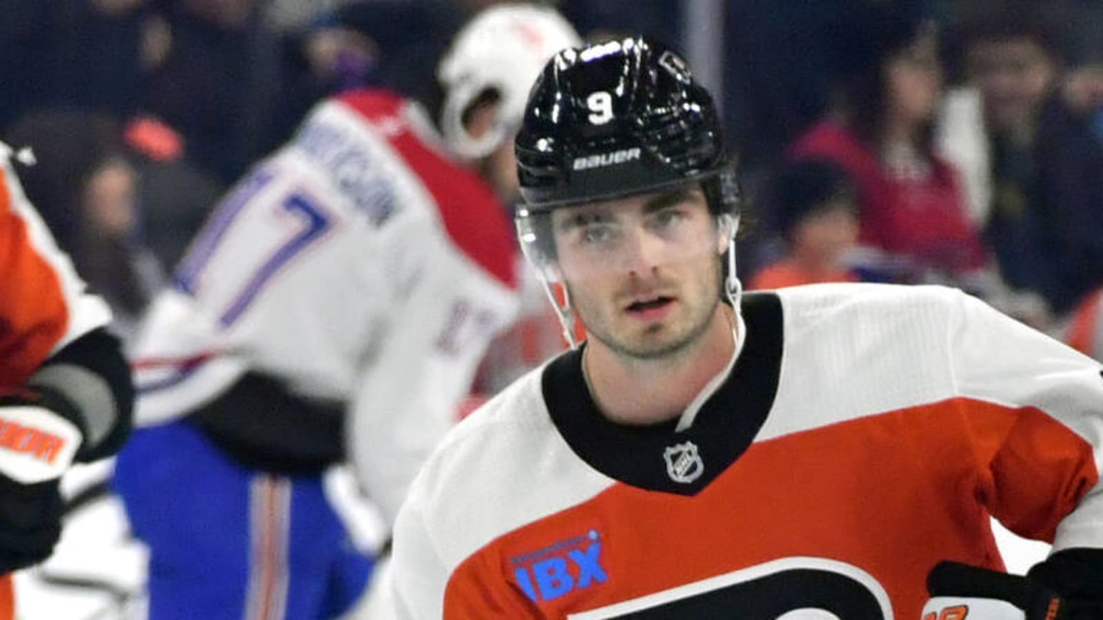 Young Flyers defenseman out week-to-week with shoulder injury