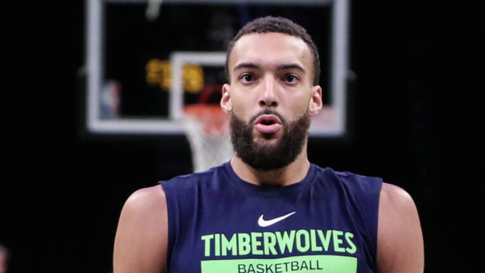 Watch: T-wolves' Gobert punches teammate during timeout