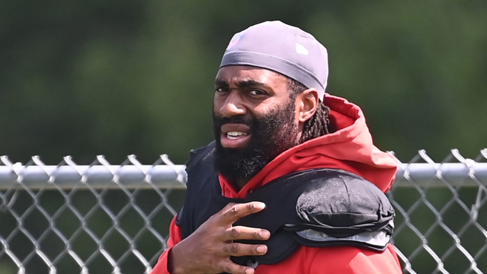 Patriots defensive star has spat with local radio hosts
