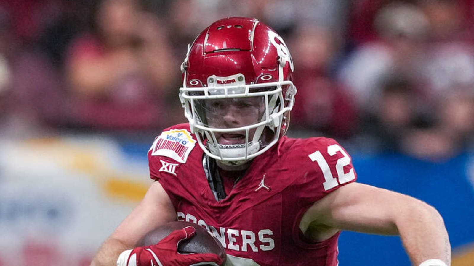 Report – Former Oklahoma Football Wide Receiver Drake Stoops Impressing at Shrine Bowl; Pro Football Network Praises Longtime Sooner Standout 