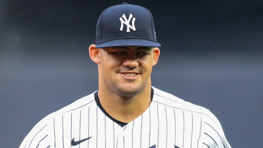 Yankees’ switch-hitting phenom is throwing up to 135 feet after latest update