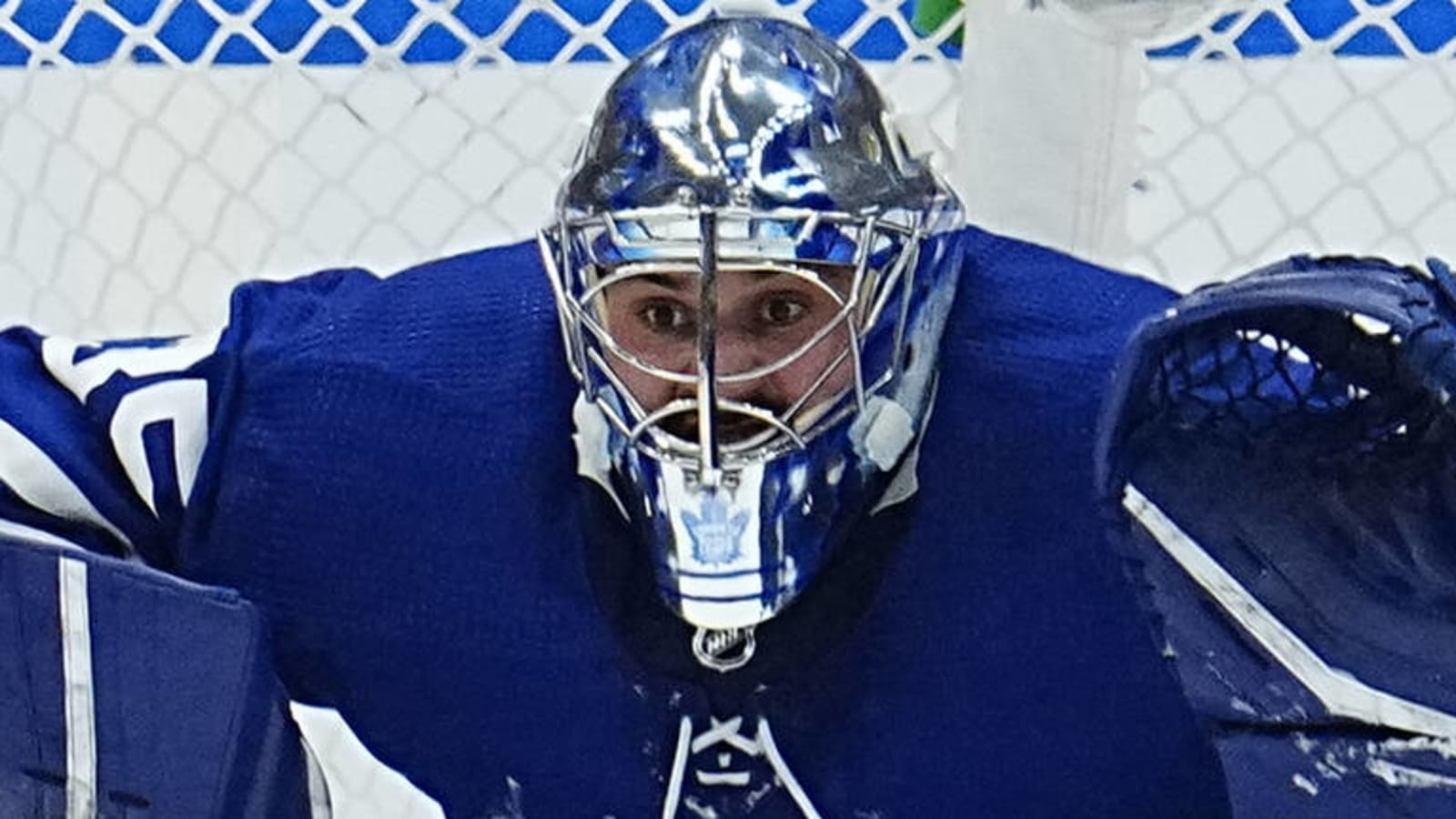 Maple Leafs ship goaltender Petr Mrazek to Blackhawks in trade-down deal