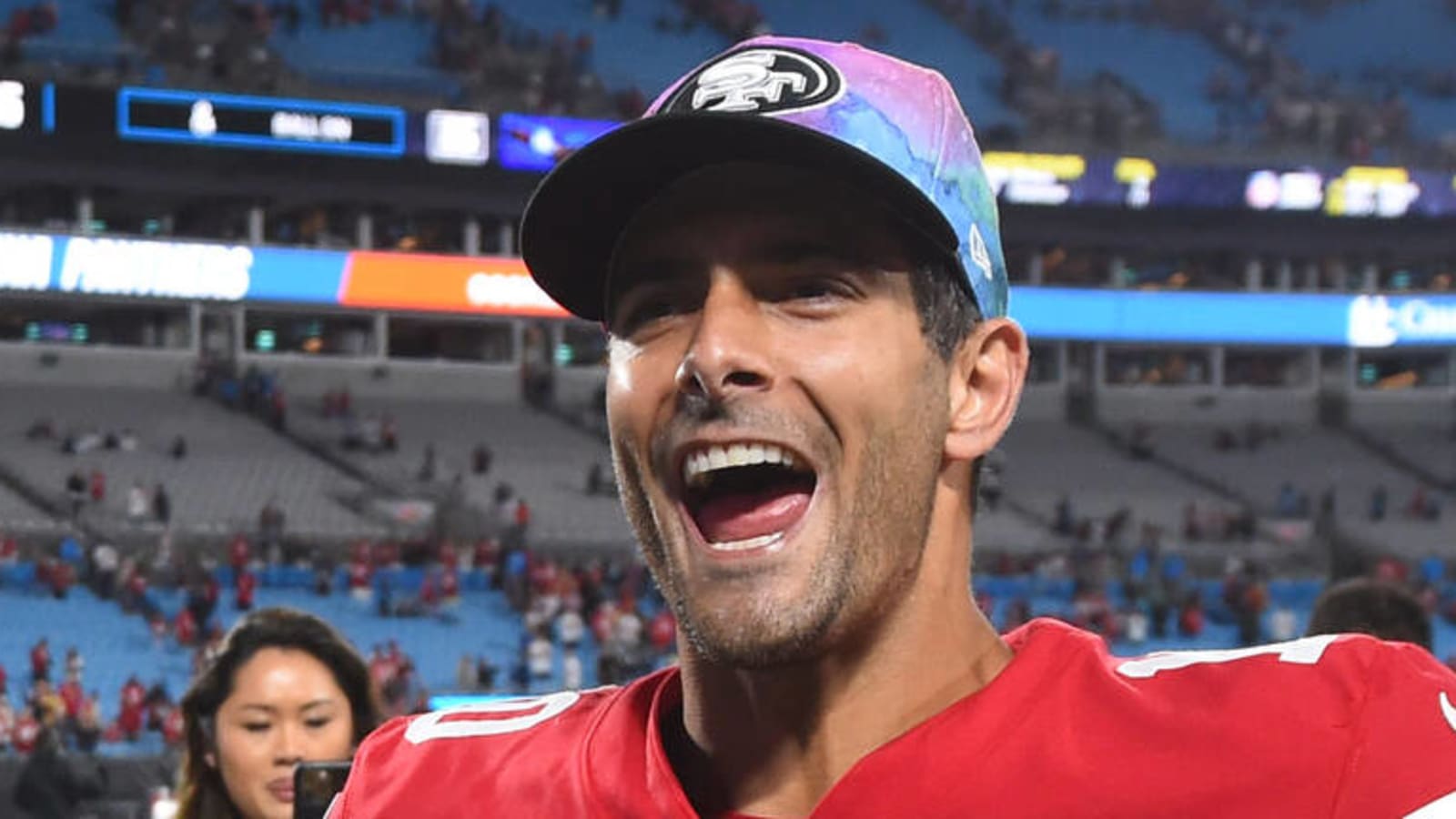 Garoppolo jokes 49ers story 'will be a hell of a movie'