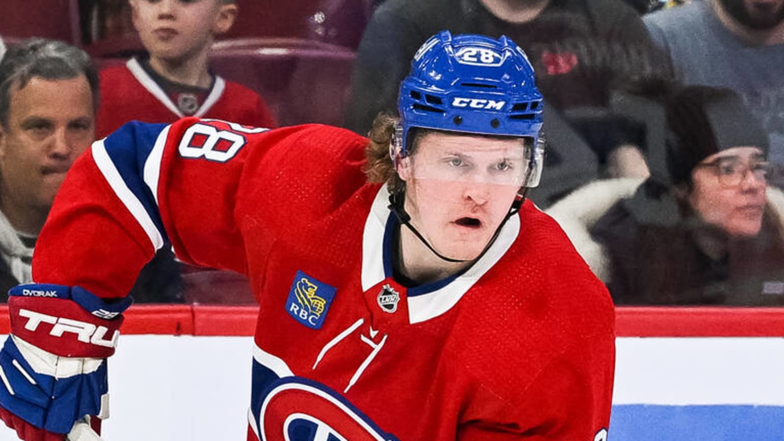 Canadiens forward Dvorak to miss rest of season