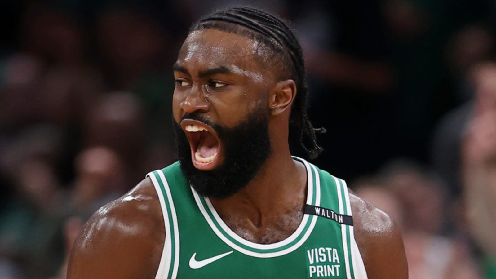 Watch: 'Boston Three Party' gives Celtics big halftime lead