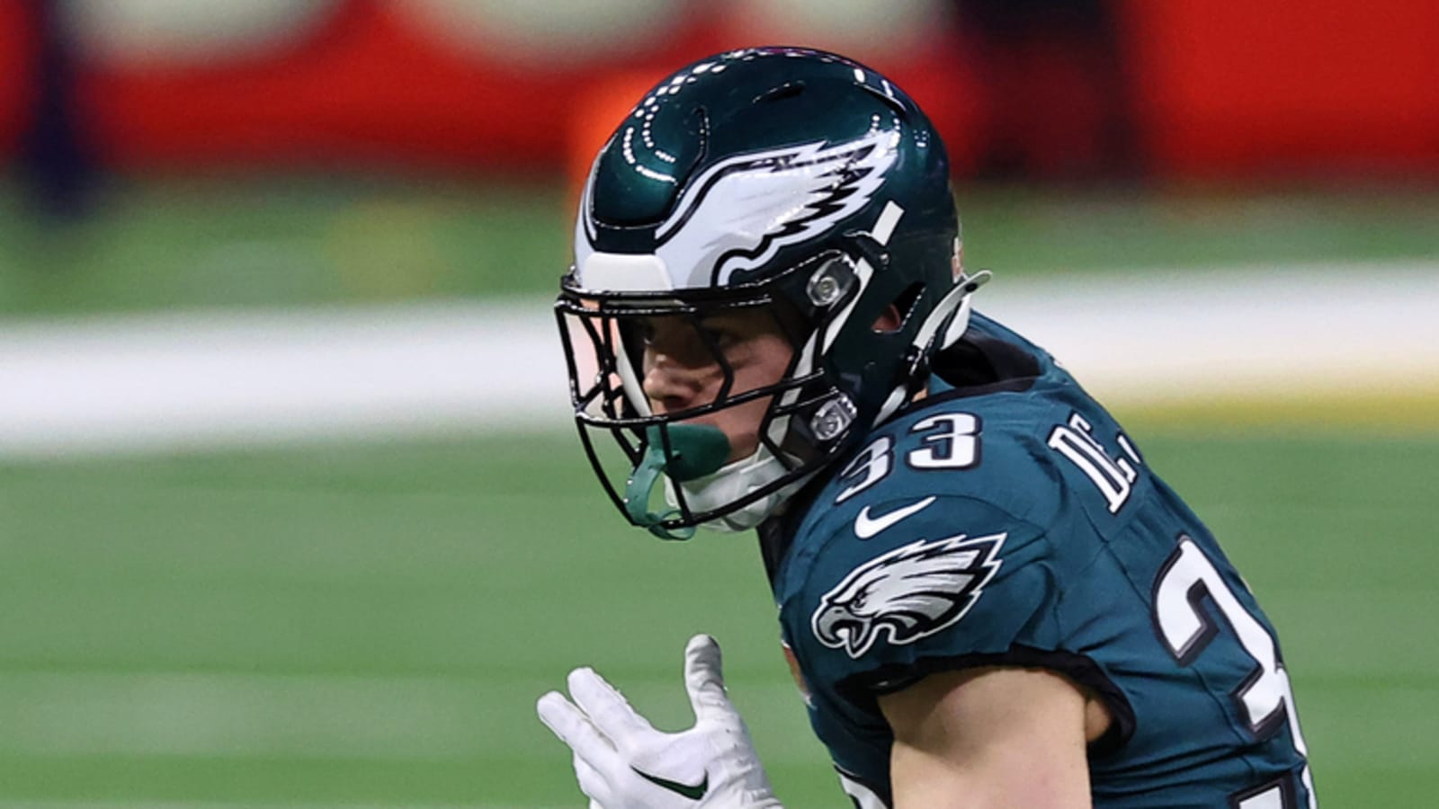Watch: Eagles' Cooper DeJean scores pick-six on his birthday