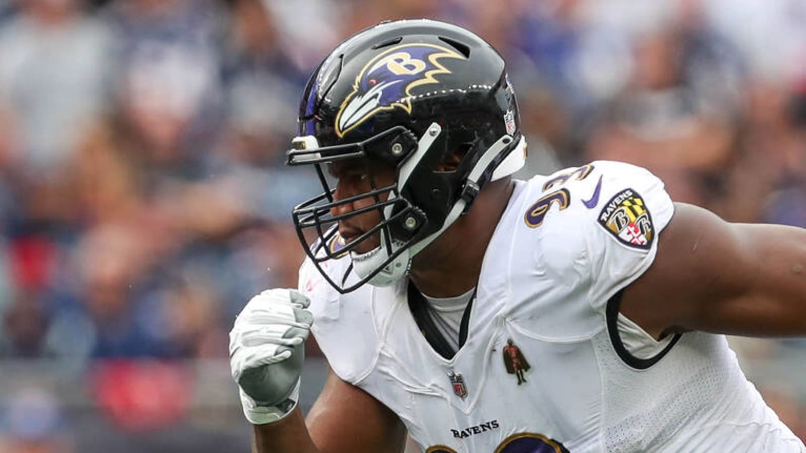 Ravens to be without DE Campbell vs. Steelers