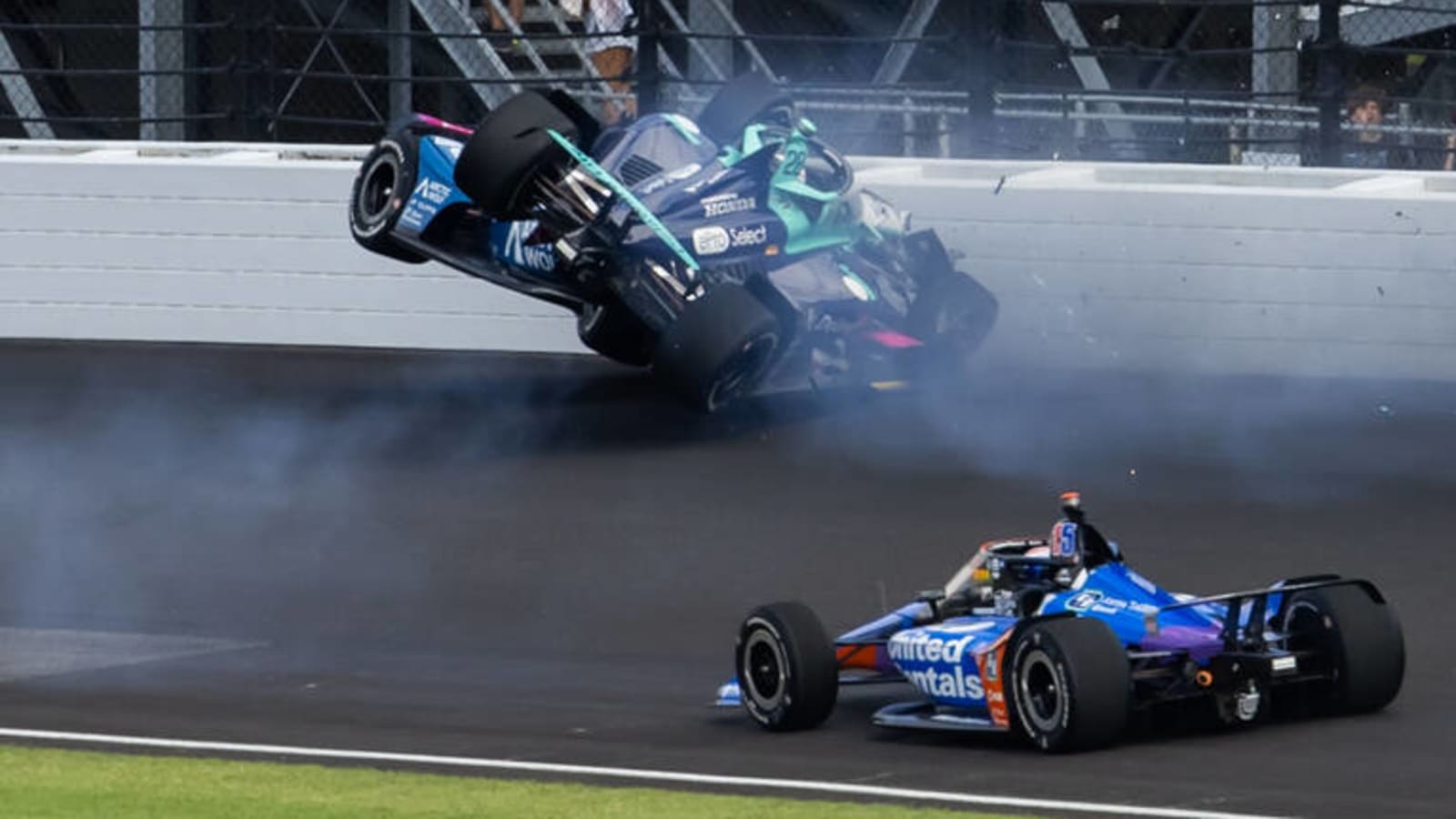 Watch: Big crash ensues on Lap 1 of 2024 Indianapolis 500