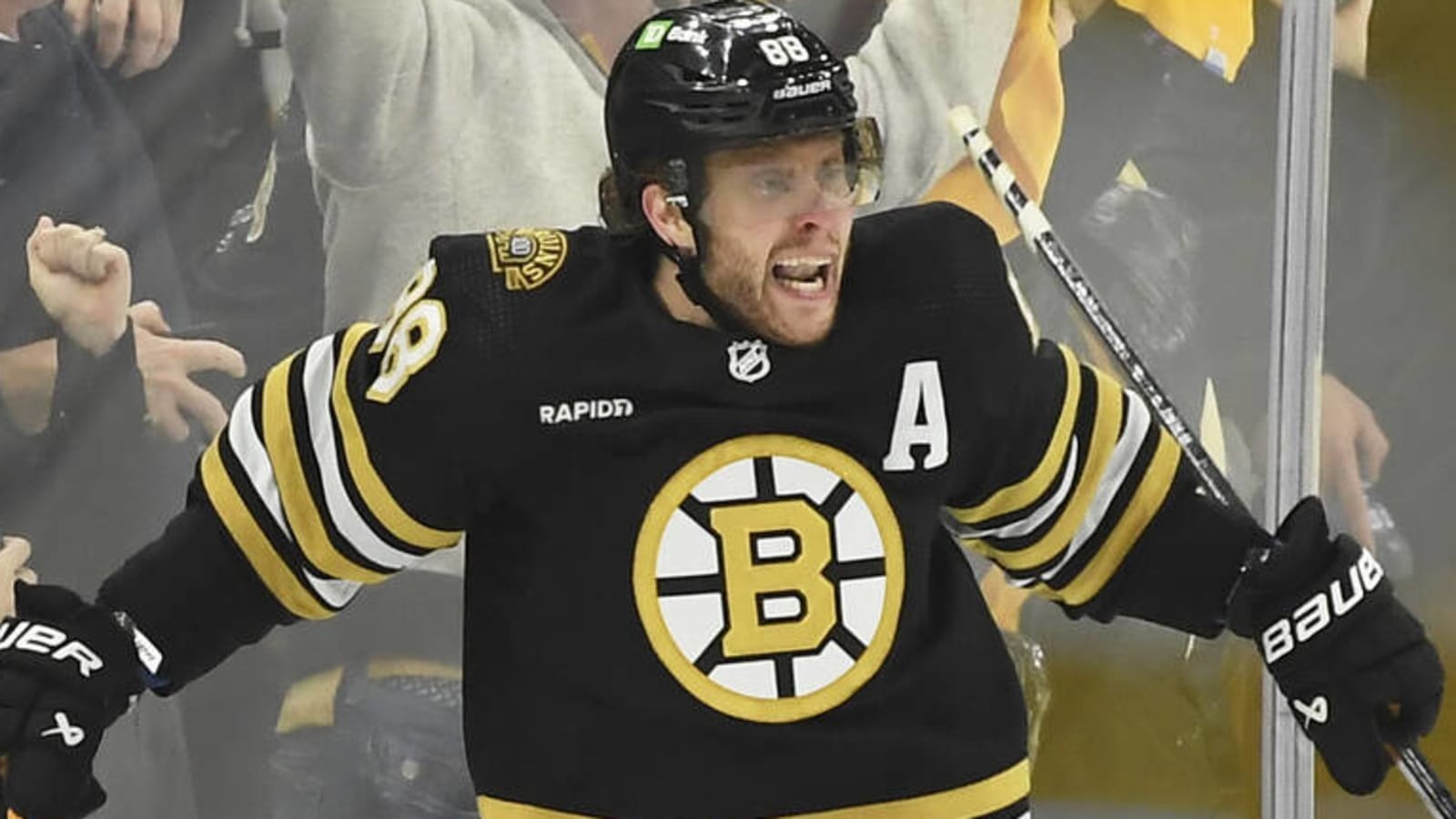 Watch: David Pastrnak's OT winner helps Bruins survive Leafs