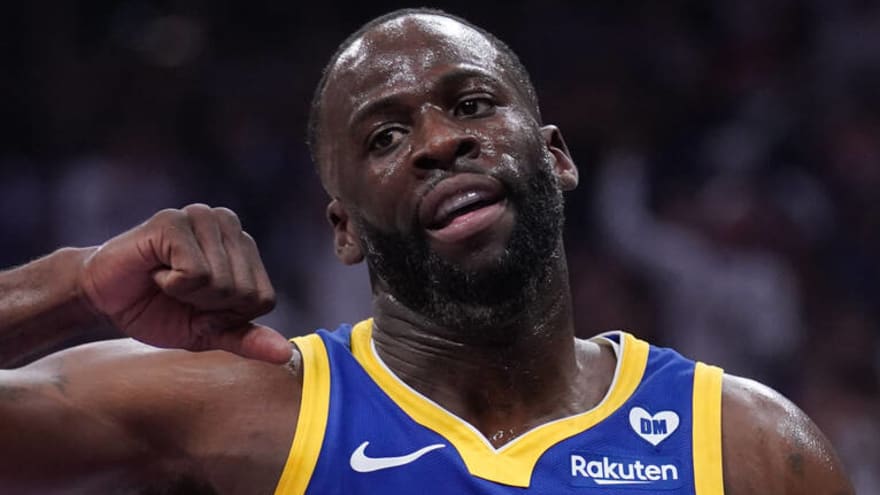 Did Draymond Green cross line by giving Mavs player tips on air?