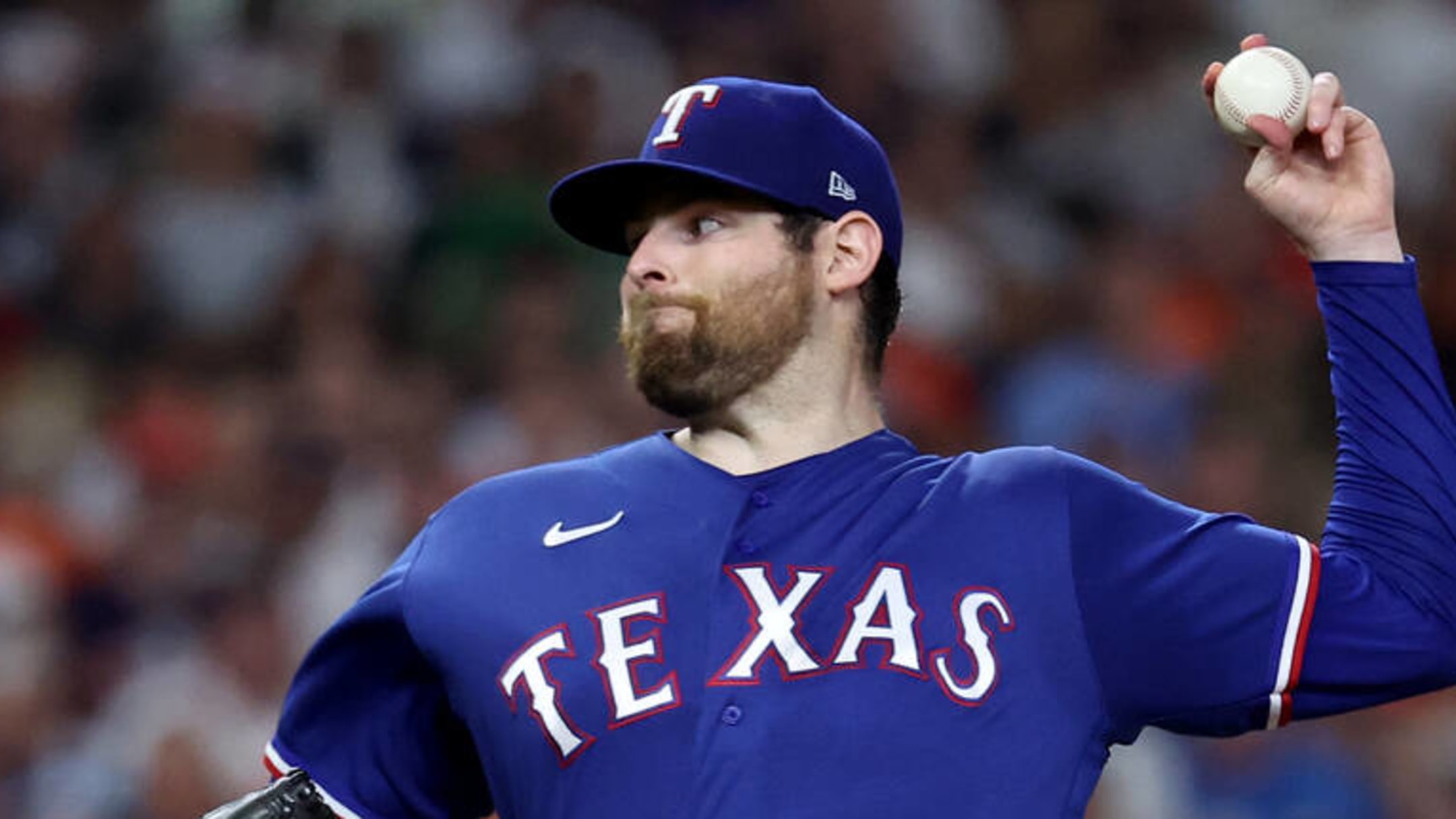 Jordan Montgomery shuts out Astros as Rangers win in Game 1 of ALCS