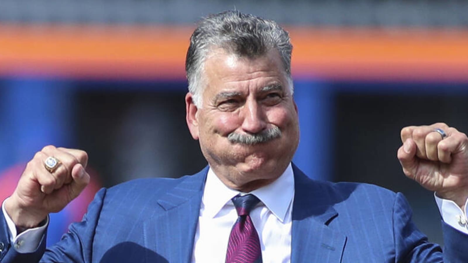 mens New York Mets #17 Keith Hernandez White/Pink FashionMets Morning News:  Mets pass on trade for April 2019 Rookie of the Month loser