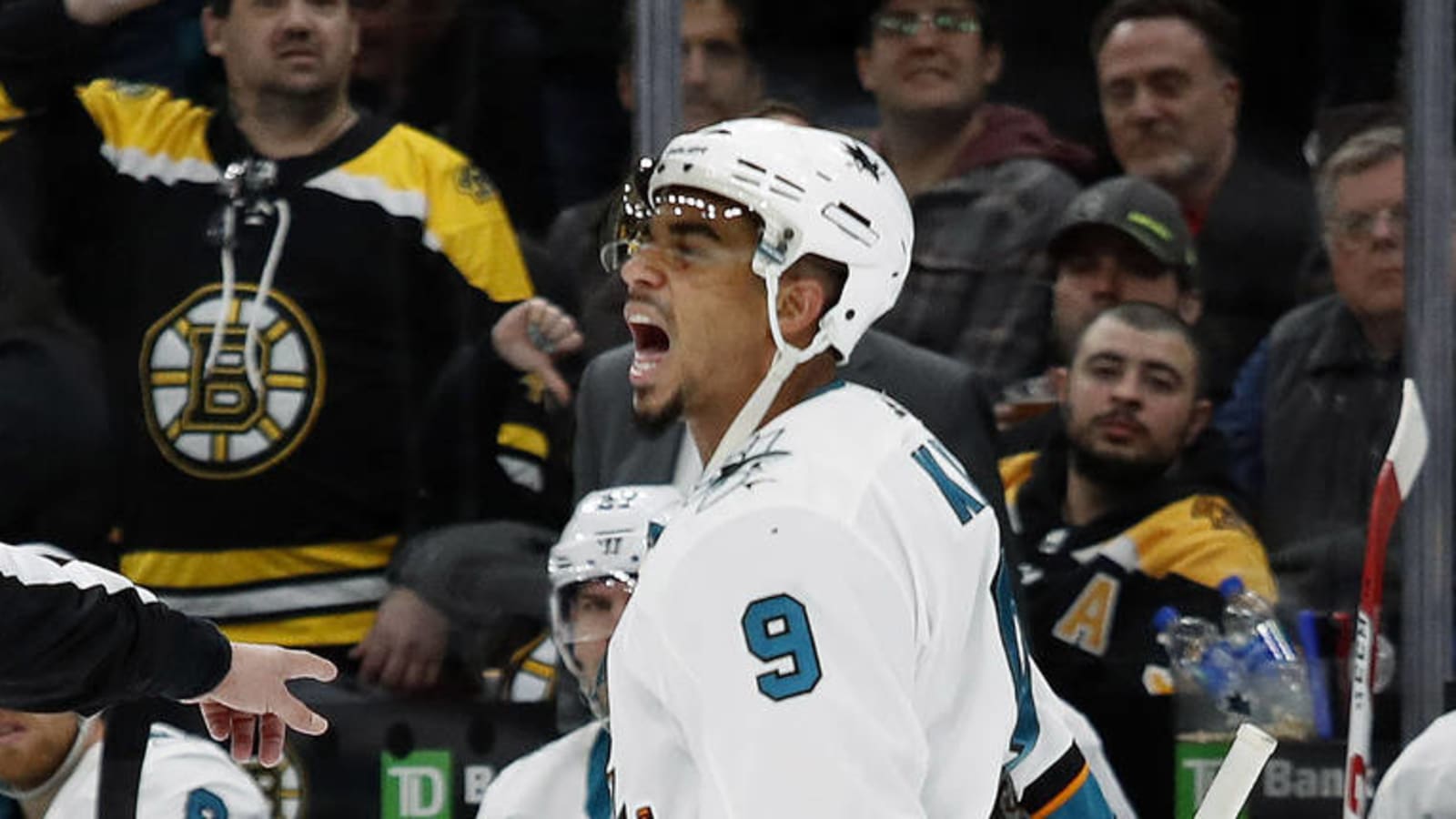 Evander Kane 'stunned' over nocall on Zdeno Chara hit Yardbarker