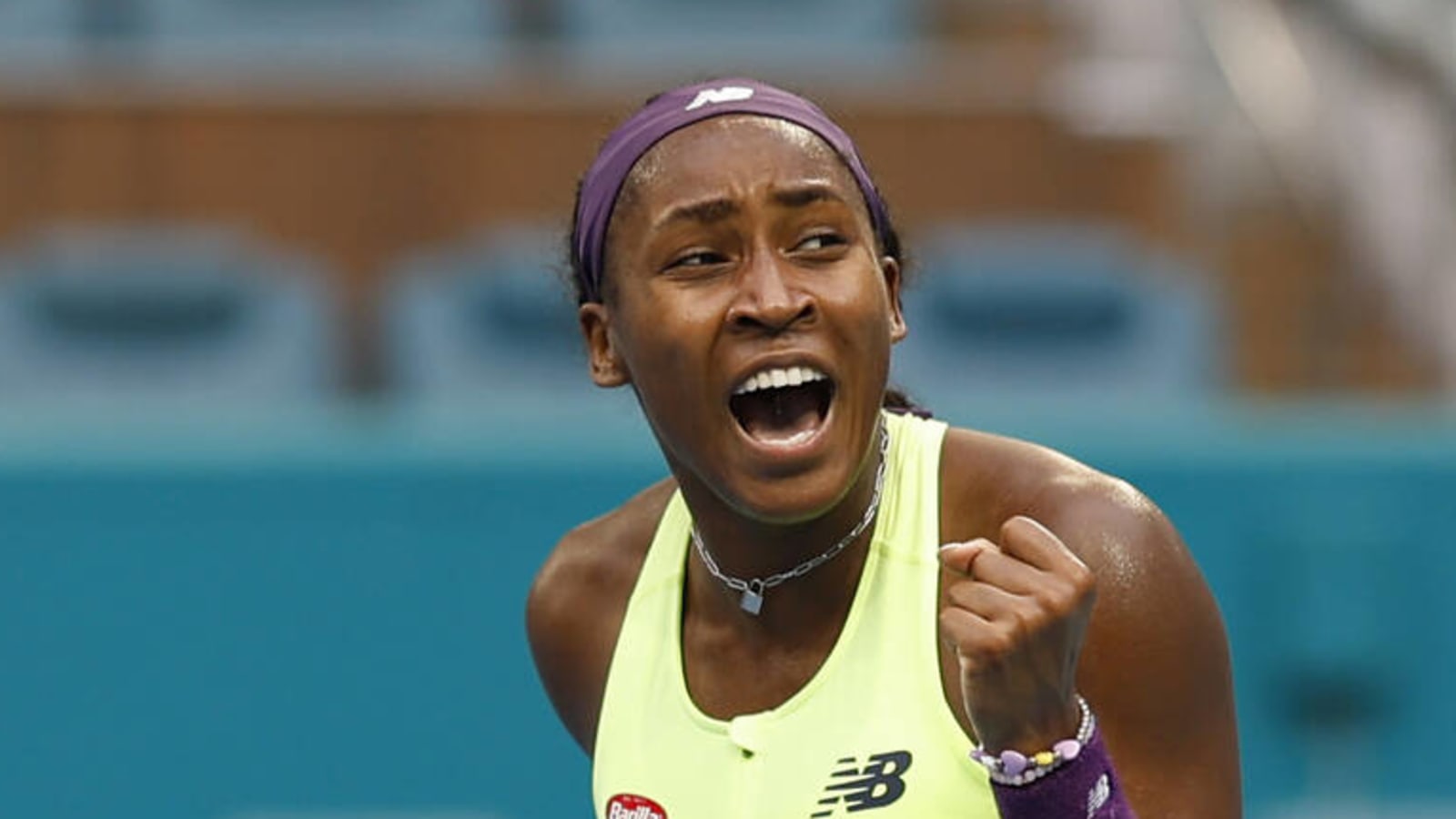 Coco Gauff recovers to beat Oceane Dodin at Miami Open
