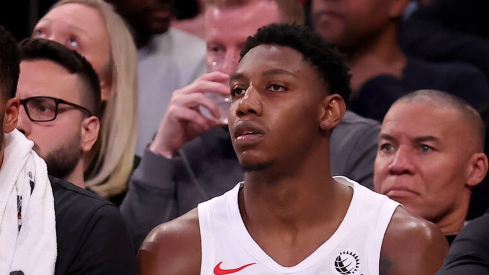 Raptors' RJ Barrett responds to criticism from Carmelo Anthony