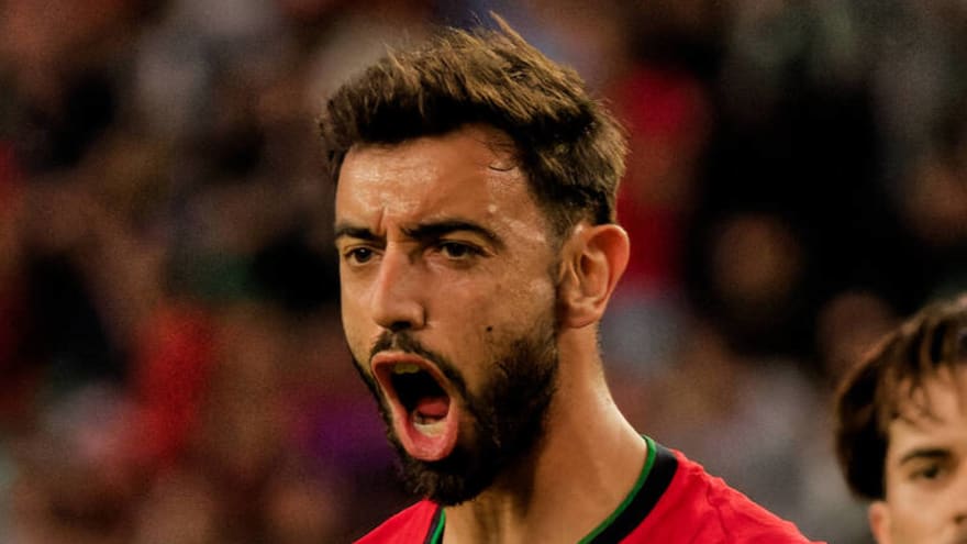 Watch: Bruno Fernandes scores beautiful goal from distance vs Finland