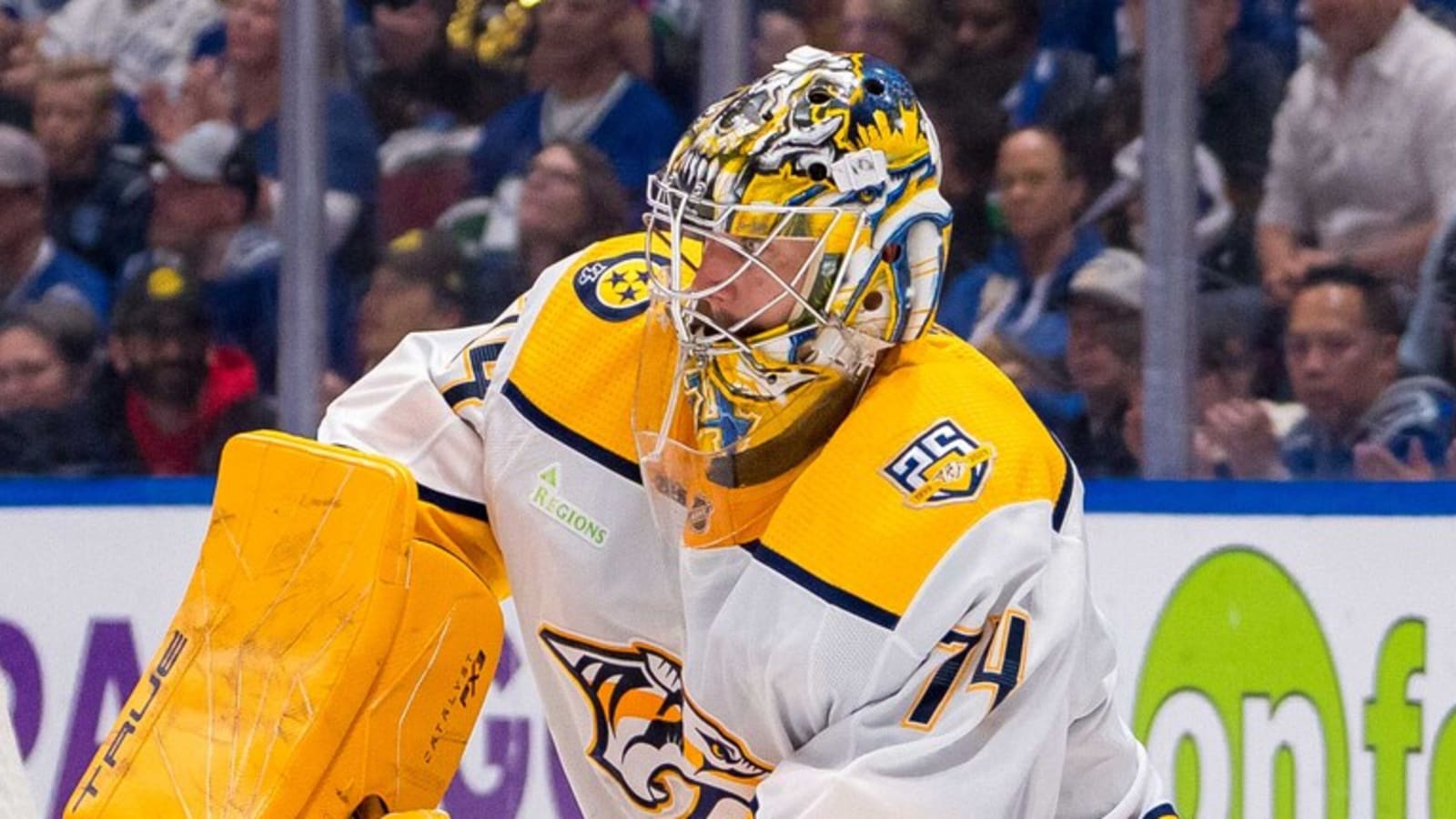 Report: Predators, Juuse Saros Agree To Eight-Year Extension