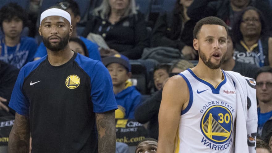 Stephen Curry Demarcus Cousins Won T Be Suspended For Walking On Court During Altercation Yardbarker