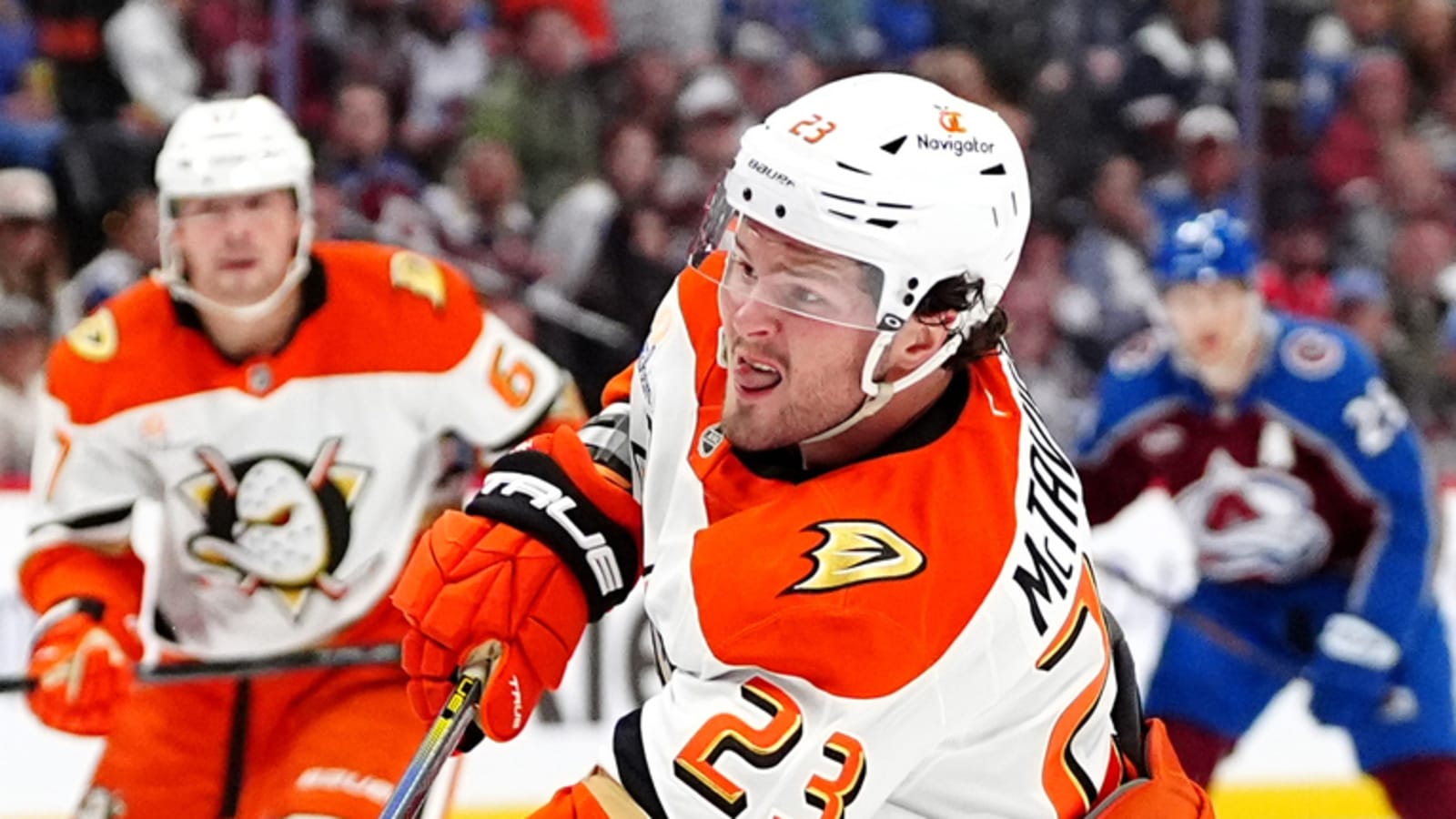 Ducks place Mason McTavish on IR with an upper-body injury