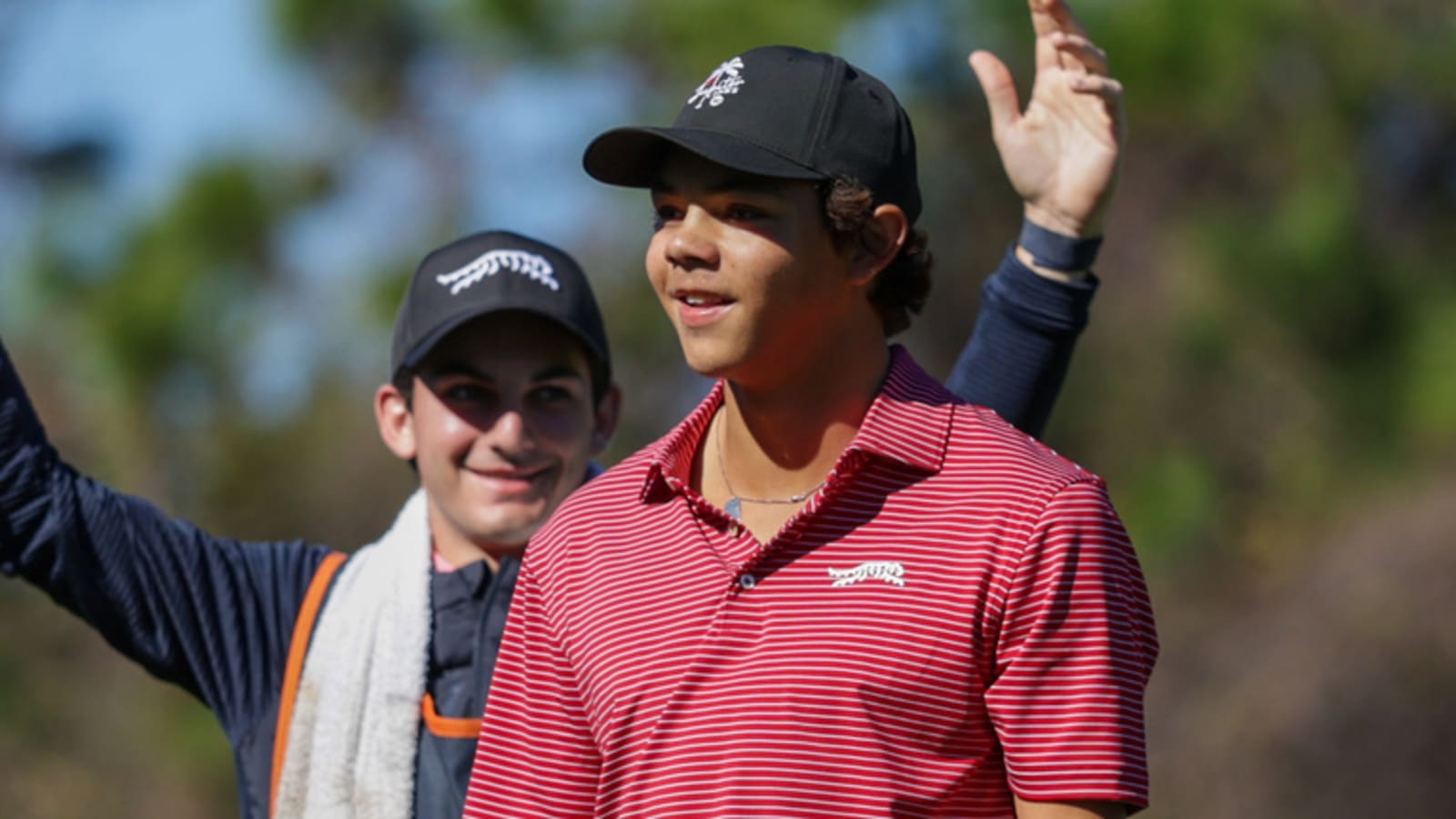 Charlie Woods makes first hole-in-one while playing with Tiger