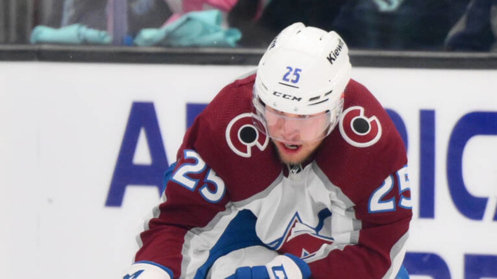 Avalanche winger requires hip surgery, will be out for the season