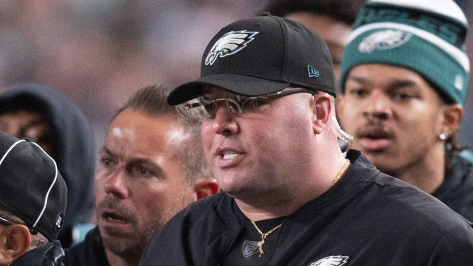 Eagles security guard banned from sidelines for Sunday's game