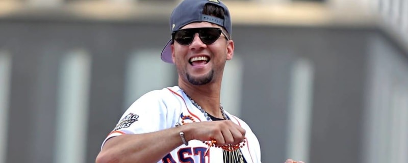 Yulieski Gurriel Houston Astros ALCS Champion And 2022 MLB World