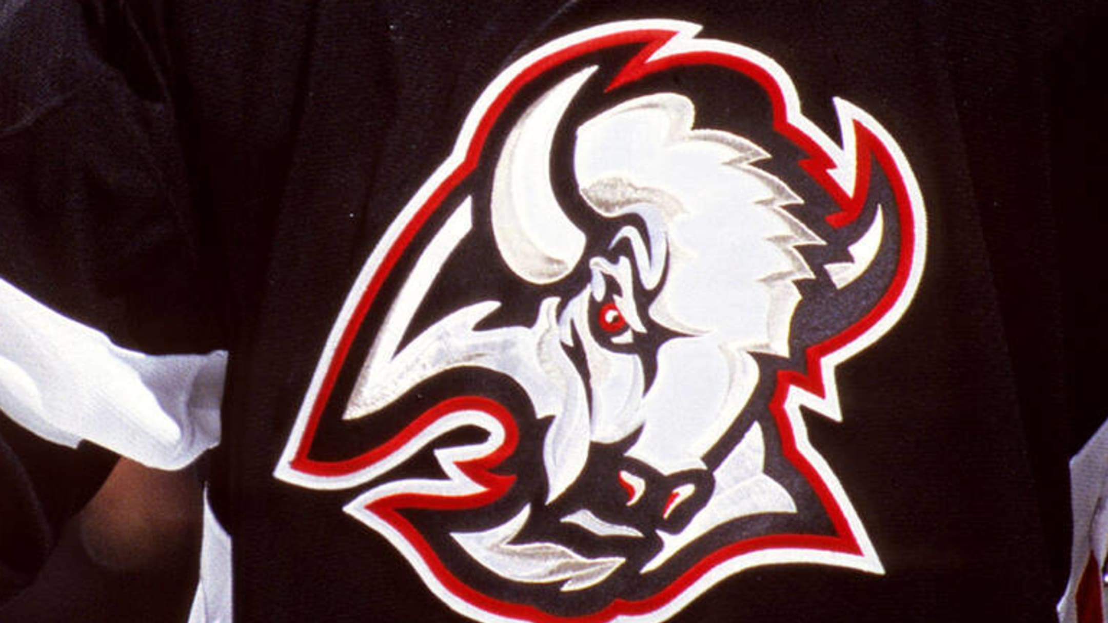 Buffalo Sabres reveal red, black and white Goat Head alternate