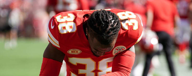 Why are the Kansas City Chiefs wearing 'NKH' patches on their NFL jerseys?