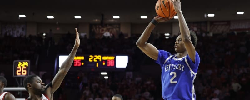 Kentucky G Jaxson Robinson (wrist) to miss rest of season