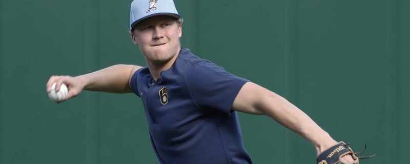 Brewers place OF Joey Wiemer (knee) on 10-day injured list