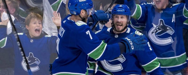 Canucks try to ride big win into road clincher in Game 6