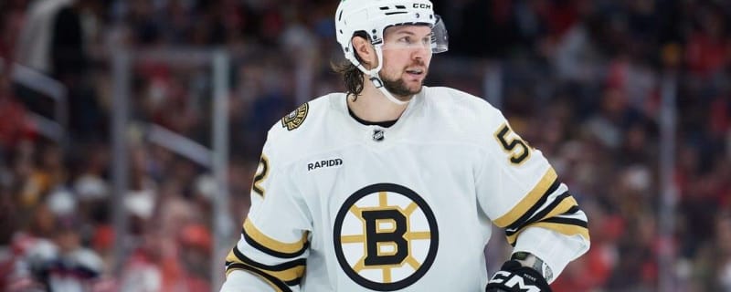 Bruins D Andrew Peeke is week-to-week