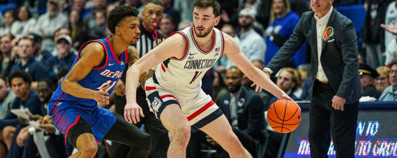 No. 25 Connecticut erupts late, holds off DePaul