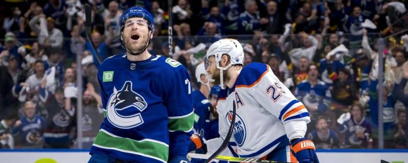 J.T. Miller&#39;s late tally lifts Canucks to 3-2 edge on Oilers