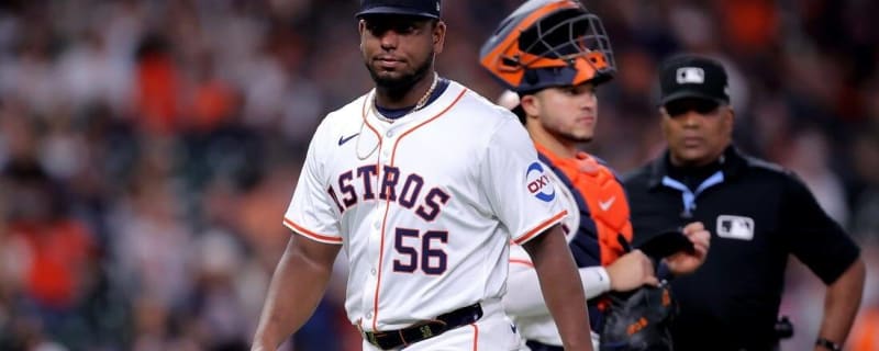 Astros starter Ronel Blanco suspended for foreign substance