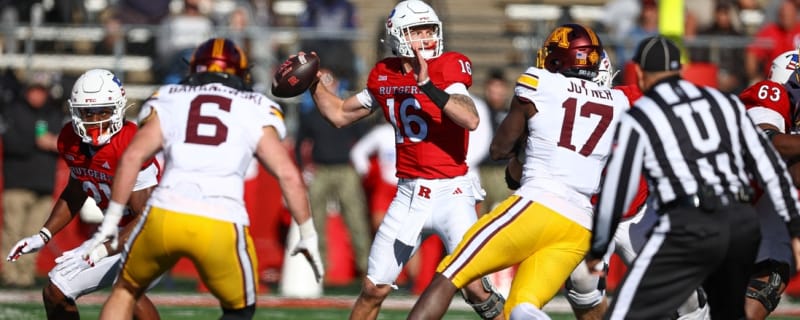 QB Athan Kaliakmanis excels against former team as Rutgers downs Minnesota