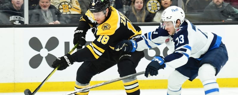 Parker Ford scores in NHL debut as Jets down Bruins