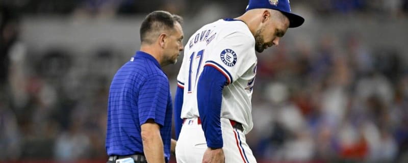 Rangers RHP Nathan Eovaldi (groin) heads to 15-day IL